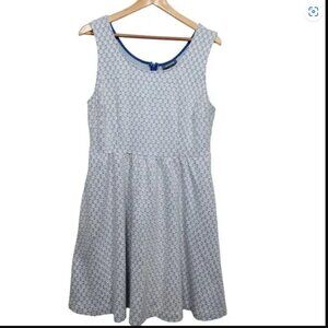 Modcloth  Optimistic Effect Sleeveless Dress Blue Size S
